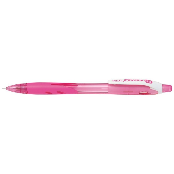 PILOT｜パイロット シャープペンシル（シャーペン） レックスグリップ クリアピンク HRG-10R3-CP 0.3mm