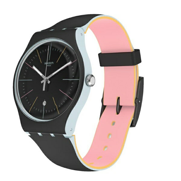 スウォッチ　SWATCH SUOS402 BLACK LAYERED