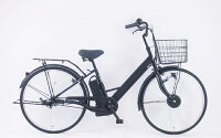 サイモト自転車 SAIMOTO 26型 電動アシスト自転車 EVA260(マットブラック/シングルシフト) FV_B260ALR_BAA_B【組立商品につき返品不可】 【代金引換配送不可】