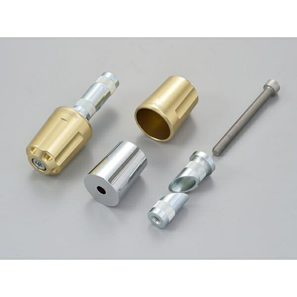 デイトナ｜DAYTONA アルミビレット バーエンド ヘビーウエイトバーエンド（リボルバー） シャンパンゴールド 99953