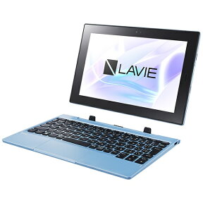 NEC｜エヌイーシー ノートパソコン LAVIE First Mobile ライトブルー PC-FM150PAL [10.1型 /Windows10 Pro /intel Celeron /Office HomeandBusiness /メモリ：4GB /eMMC：128GB /タッチパネル対応 /2020年春モデル][10インチ office付き 新品 タブレット 本体]