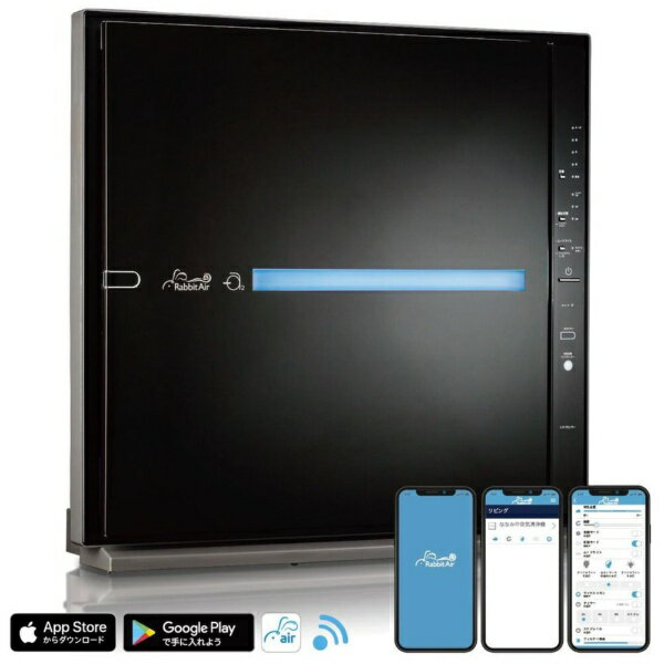 Rabbit Air Japanåӥåȥ  MinusA2 饷å꡼(ǥե륿) ֥å SPA-780NJBT [ŬѾ45 /PM2.5б]