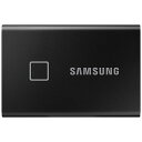 SAMSUNG｜サムスン MU-PC2T0K/IT 外付けSSD USB-C＋USB-A接続 T7 Touch ブラック 2TB /ポータブル型