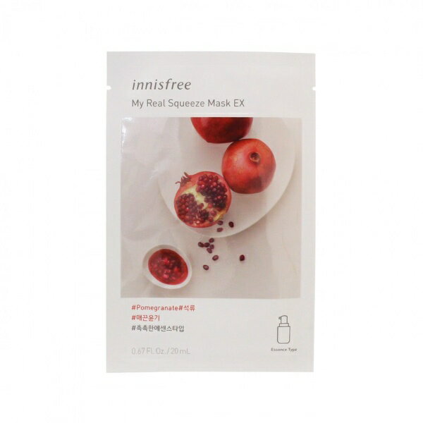 イニスフリー｜innisfree innisfree(イニスフリー)マイリアルスクイーズマスクザクロ(20ml)〔パック〕