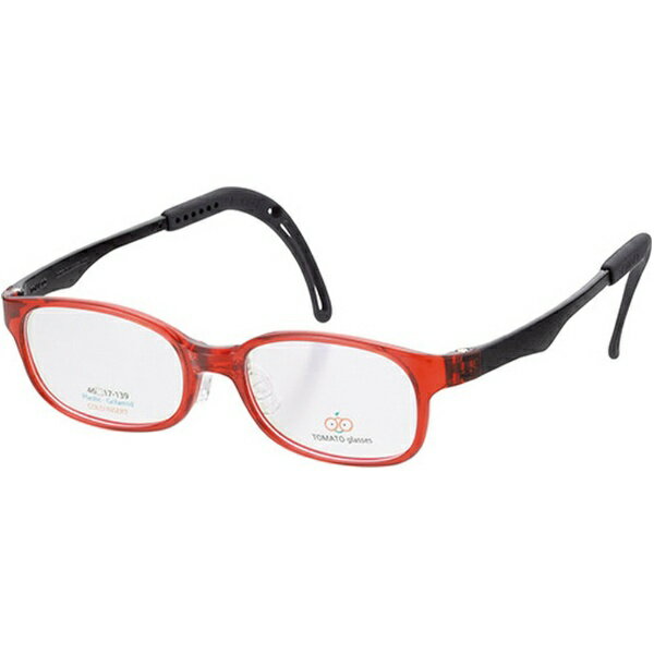 トマトグラッシーズ｜TOMATO GLASSES 【子供用】ジュニアC 8歳~ メガネフレーム TJCC11 54mm（レッド/ブラック）