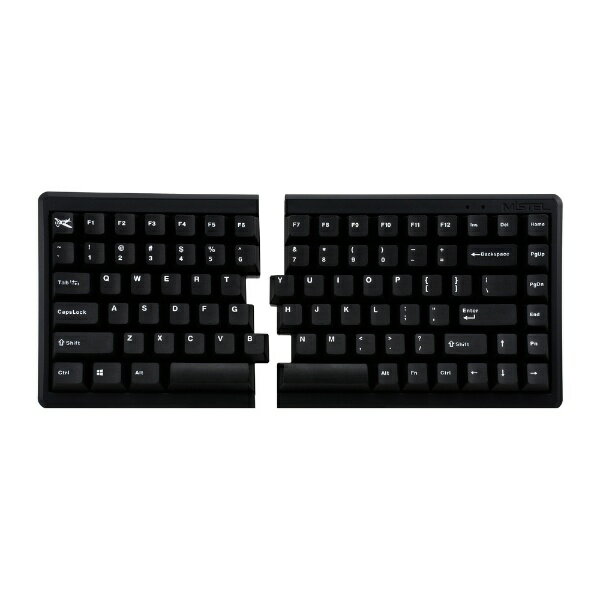 MISTEL｜ミステル キーボード 左右分離型 Barocco 英語US配列 ブラック Cherry MX 青軸 MD770-CUSPDBBA1 [USB /有線] Barocco MD770 英語US配列 ブラック Cherry MX 青軸 MD770-CUSPDBBA1 [有線 /USB]【rb_ keyboard_cpn】