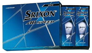 ダンロップ　スリクソン　DUNLOP　SRIXON ゴルフボール ゼクシオ AD ホワイト SNADSWH [3球（1スリーブ） /スピン系]