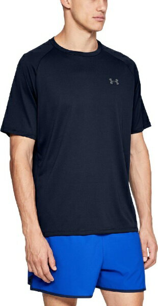 アンダーアーマー｜UNDER ARMOUR メンズ トレーニング UAテック2.0 ショートスリーブ Tシャツ UA Tech 2.0 SS Tee(XLサイズ×Academy / Graphite)1358553-408