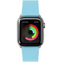 LAUTbE APPLE WATCH 1/2/3/4 38/40MM BAND LAUT PASTELS BABY BLUE L_AWS_PA_BL