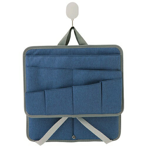 ナカバヤシ｜Nakabayashi チェアオーガナイザー ori-pact ネイビー NOP-C01NV