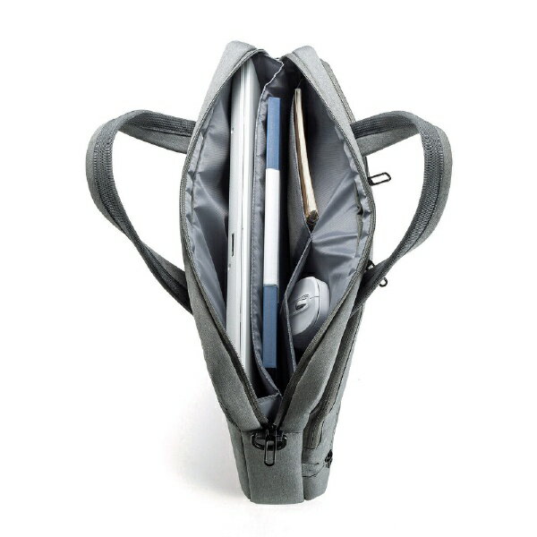 サンワサプライ｜SANWA SUPPLY ノートパソコン対応［〜15.6インチ］ カジュアルPCバッグ キャリーオン対応 グレー BAG-CA10GY