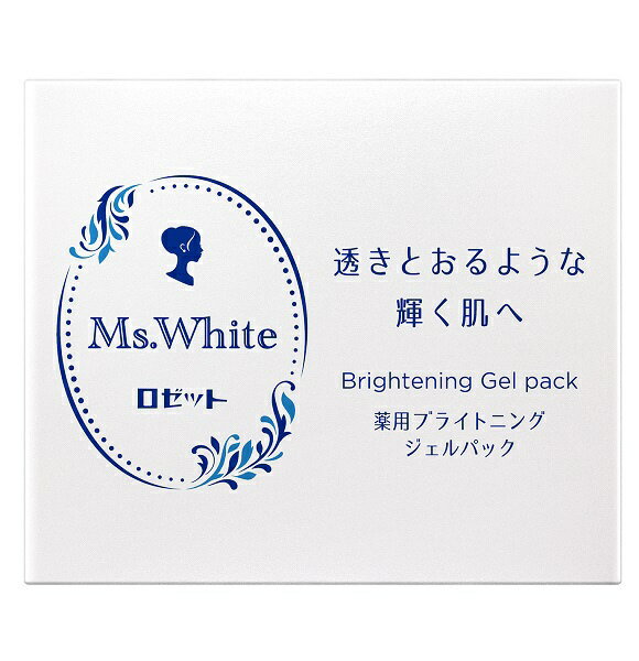 ロゼット｜ROSETTE Ms.White 薬用ブライトニングジェルパック（100g） 〔パック〕