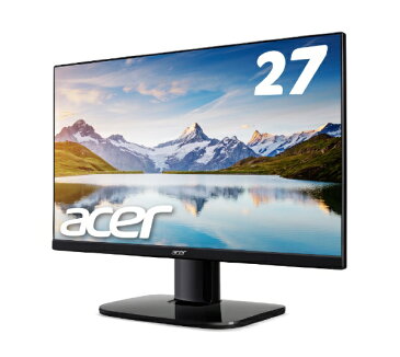 ACER　エイサー KA272bmix PCモニター KA2 ブラック [27型 /ワイド /フルHD(1920×1080)]