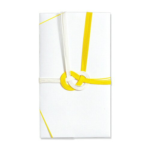 マルアイ|MARUAI 仏金封 黄白7本斜折 字なし キ-320