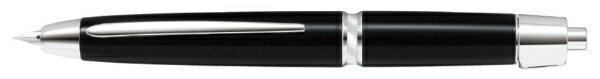 PILOT - PILOT｜パイロット キャップレス　LS 万年筆 ツイスト＆ノック式 ラグジュアリーブラック FCLS-35SR-LXBF [細字（F）]