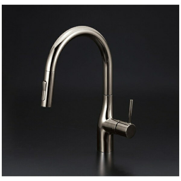 【エントリーで最大2万ポイント当たる｜1/20まで】 KVK｜ケーブイケー KVK KM6061ECBN グースネック混合栓 e D黒