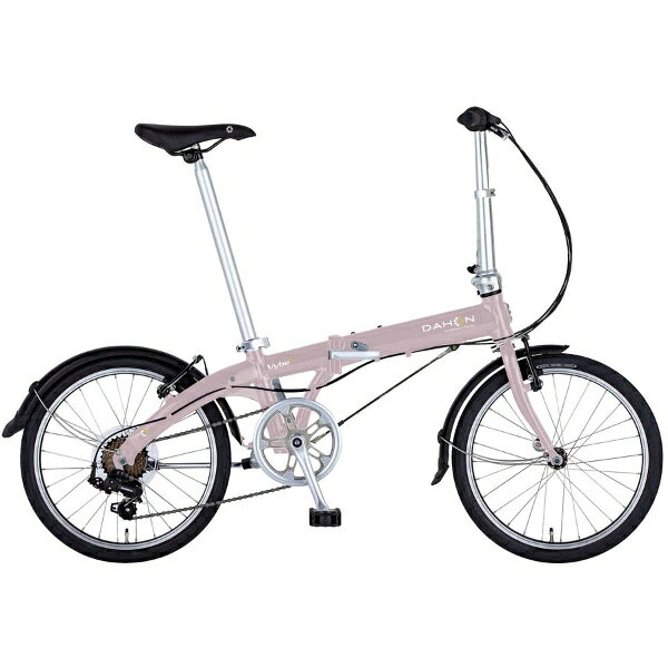DAHON｜ダホン 20型 折りたたみ自転車 VybeD7 ヴァイヴD7(シルバリーピンク/外装7段変速) 【2020年モデル】【キャンセル・返品不可】 【代金引換配送不可】