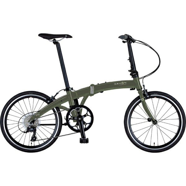 DAHON｜ダホン 20型 折りたたみ自転車 Mu D7(オリーブカーキ/外装7段変速) 【2020年モデル】【キャンセル・返品不可】 【代金引換配送不可】