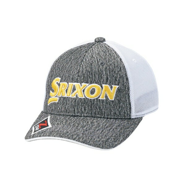 ダンロップ スリクソン｜DUNLOP SRIXON メンズ ゴルフキャップ スリクソン(フリーサイズ・ベルト式/グレーホワイト) SMH0133X