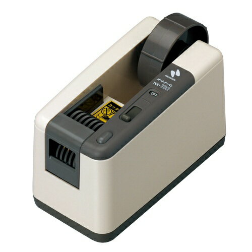 繰り出されたテープを手で持ち上げてカットすると、次のテープが出てきます。テープの長さはS（30mm）・M（45mm）・L（90mm）・フリーの4段階が選べます。セロテープ・PPテープ・メンディングテープ・ポリエステルテープにご利用いただけますが、テープの種類によっては不向きの場合があります。※透明フィルムではスジがつく場合があります。