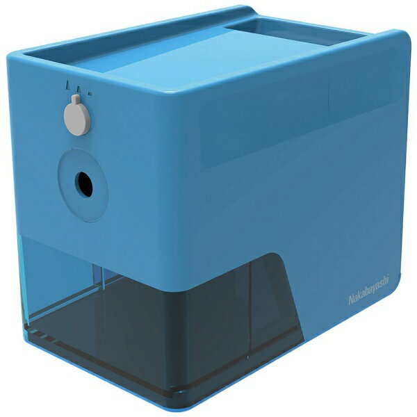 ナカバヤシ｜Nakabayashi 電動鉛筆削り スリムトレータイプ ブルー DPS601KB [自動タイプ]