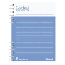 ナカバヤシ|Nakabayashi FSC-MXロジカルWリングメモA6タテ B罫50枚 COCNWA601TB