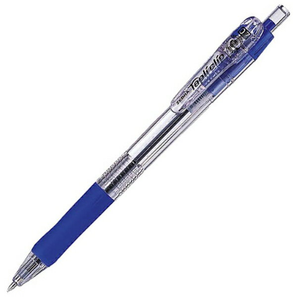 ゼブラ｜ZEBRA Tapli clip(タプリクリップ) ボールペン パック入り 青(インク色：青) P-BN5-BL [0.7mm]