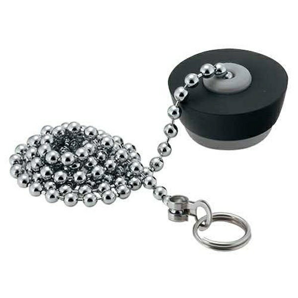 カクダイ｜KAKUDAI カクダイ 491-161 バス用ゴム栓クサリ付37x28