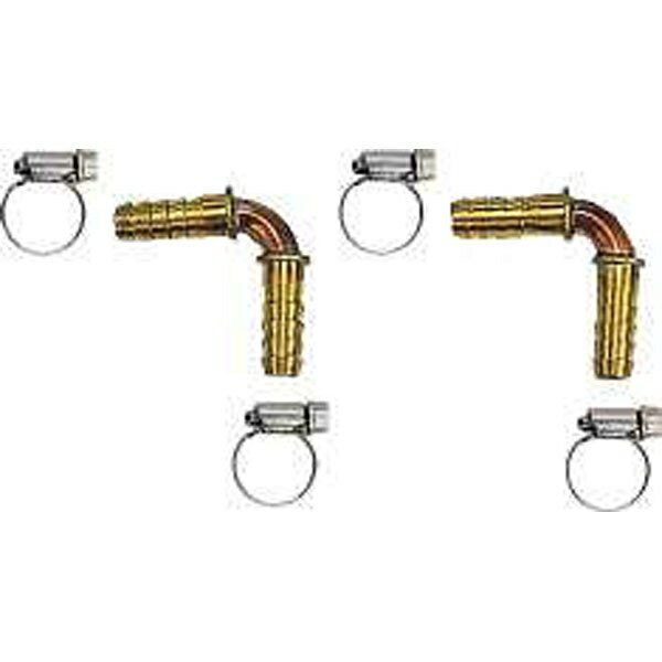 カクダイ|KAKUDAI カクダイ 4137-13 ペアホース用エルボ