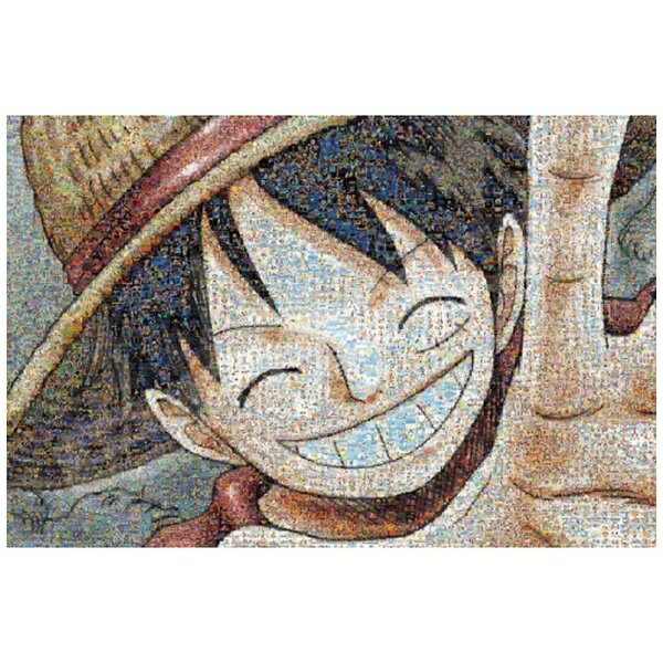 エンスカイ｜ensky ジグソーパズル 1000-583 ONE PIECE（ワンピース）モザイクアート ルフィ（1000ピース）