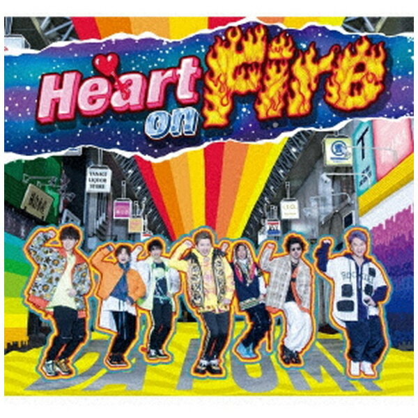 エイベックス・エンタテインメント｜Avex Entertainment DA PUMP/ Heart on Fire 初回限定生産盤（DVD＆VR付）【CD】 【代金引換配送不可】