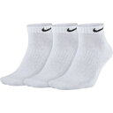 NIKE|ナイキ ナイキ エブリデイ クッションド トレーニング LOW ソックス:3足(23〜25cm/ホワイト×ブラック) SX7670(4)