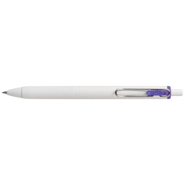 三菱鉛筆｜MITSUBISHI PENCIL uni-ball one(ユニボール ワン) ボールペン オフホワイト(インク色：バイオレット) UMNS38.12 [0.38mm]