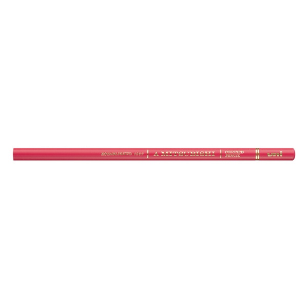 三菱鉛筆｜MITSUBISHI PENCIL uni COLORED(ユニカラー) 色鉛筆 単色 ローズピンク UCN.604