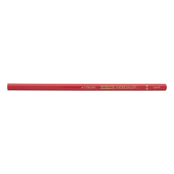 三菱鉛筆｜MITSUBISHI PENCIL uni(ユニ) ウォーターカラー 水彩色鉛筆 単色 ローズカーマイン UWCN.824