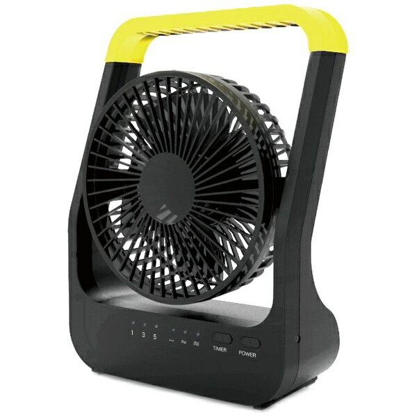 トップランド｜TOPLAND ホーム＆アウトドア どこでもFAN（どこでもファン） ブラック SF-DF35-BKのサムネイル