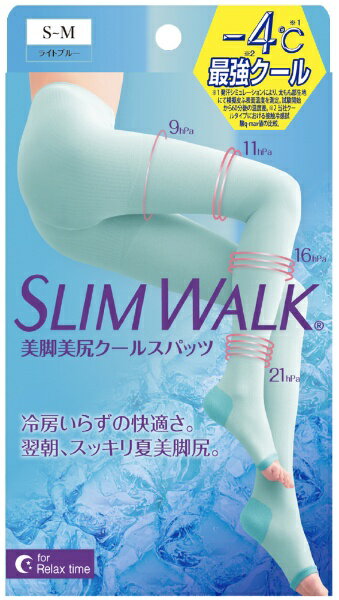 ピップ｜pip SLIM WALK（スリムウォーク）美脚美尻クールスパッツ SM 〔着圧ソックス〕 スリムウォーク