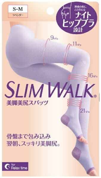 ピップ｜pip SLIM WALK（スリムウォーク）美脚美尻スパッツ SM 〔着圧ソックス〕 スリムウォーク