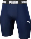 プーマ|PUMA メンズ コンプレッション ショートタイツ(XXLサイズ/ピーコート) 656333(4)