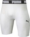 プーマ|PUMA メンズ コンプレッション ショートタイツ(XLサイズ/プーマホワイト) 656333(4)