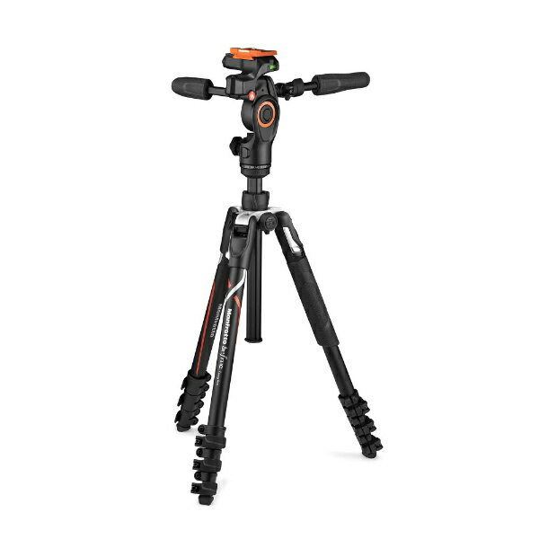 マンフロット｜Manfrotto befree 3ウェイライブ アドバンス ソニー製α用モデル ブラック MKBFRLA-3W [4段 /ビデオ雲台]