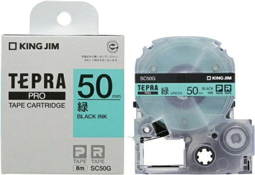 キングジム|KING JIM PROテ−プカ−トリッジ・カラ−ラベル 緑 キングジム|KING JIM PROテ−プカ−トリッジ・カラ−ラベル 緑