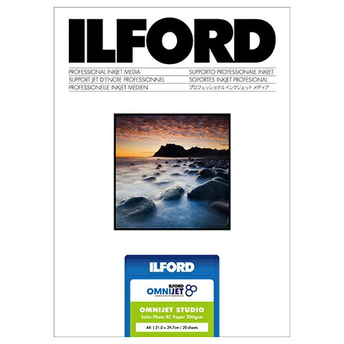 イルフォード｜ILFORD 〔インクジェット〕オムニジェット スタジオ サテン 200μm [2L判 /20枚] 432252