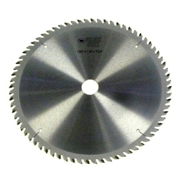 バクマ工業｜BAKUMA INDUSTRIAL バクマ 木工用チップソー ゴールデンベアー 横切断の精密仕上タイプ バ..