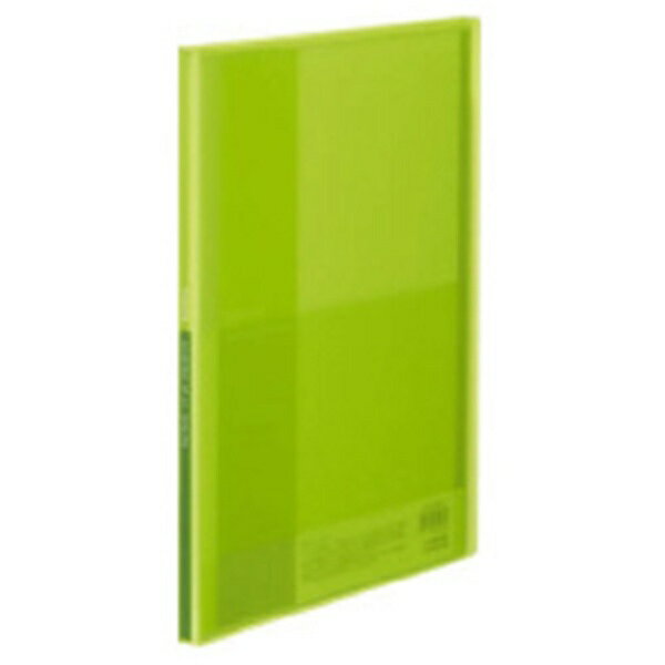 KOKUYO｜コクヨ クリヤーブック 固定式 A4縦 20ポケット ラ-GL20LG グラッセル ライトグリーン