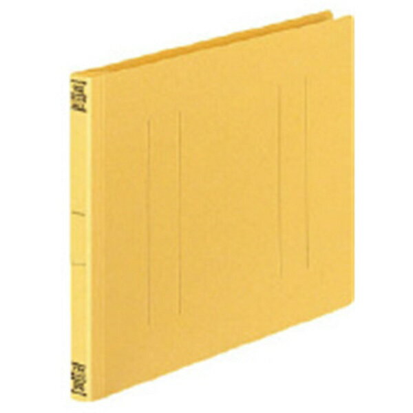 KOKUYO｜コクヨ フラットファイル V 樹脂製とじ具 B5横 15mmとじ フ-V16Y 黄