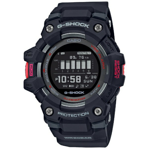 カシオ｜CASIO G-SHOCK（Gショック）G-SQUAD（Gスクワッド） GBD-100-1JF【国内正規品】