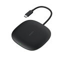 AUKEY｜オーキー ワイヤレス充電対応 USB-C オス→メス HDMI /USB-Ax2＋USB-Cメス給電 /USB Power Delivery対応 /100W 映像変換アダプタ ブラック CB-C70