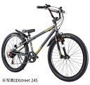 アイデス｜ides 26型 子供用自転車 D-Bike Xstreet 26S(ダークメタ/外装6段変速) 3841【適応身長：135cm〜168cm/10歳前後向け】【キャンセル・返品不可】 【代金引換配送不可】