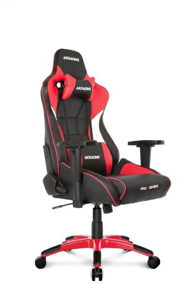 AKRacing｜エーケーレーシング ゲーミングチェア シート W390xD545xH1270〜1340mm Pro-X V2 レッド AKR-PRO-X/RED/V2